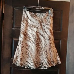 Animal Print Skirt